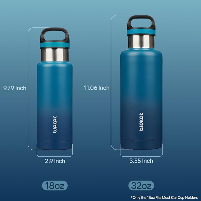 BJPKPK Insulated Water Bottle 32OZ Stainless Steel Water Bottle - Image 3