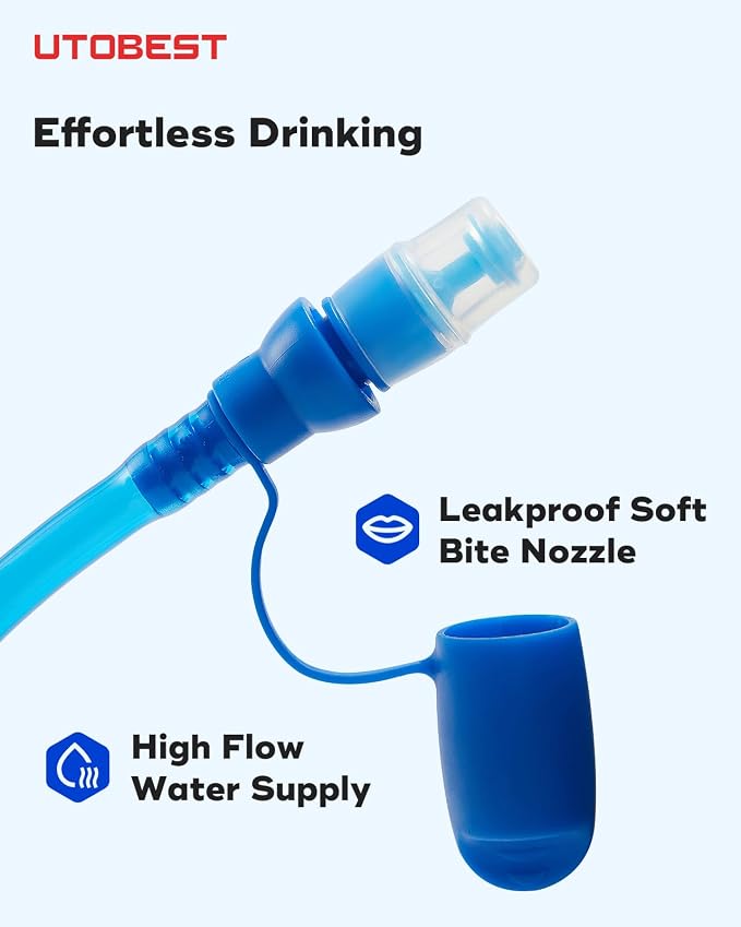 UTOBEST Water Bladder, Hydration Bladder 1L, 3L Water Bladder - Image 4