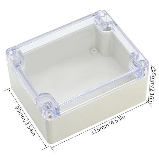 LeMotech ABS Plastic Junction Box, Dustproof Waterproof IP65 Electrical Box - Image 2