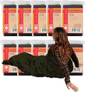 Ever Ready First Aid Mylar Rescue Blanket, Large Olive Thermal Sheet by EverReadyFirstAid