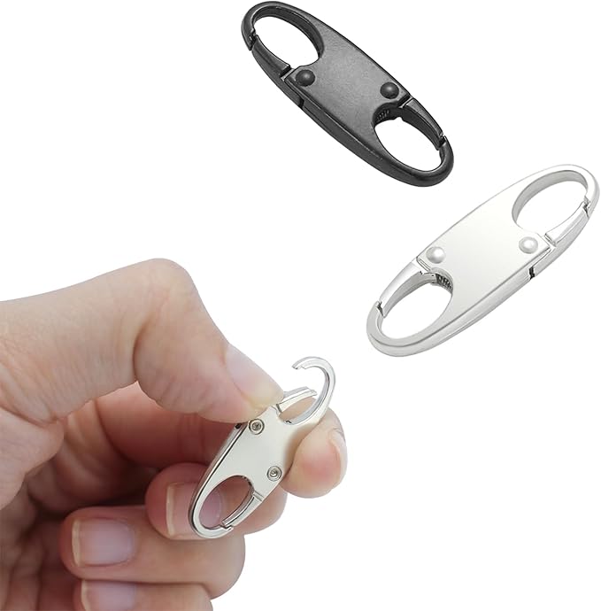 Small Carabiner Clips, Mini Carabiner, Premium Carabiner Clip, Zipper Pull - Image 3