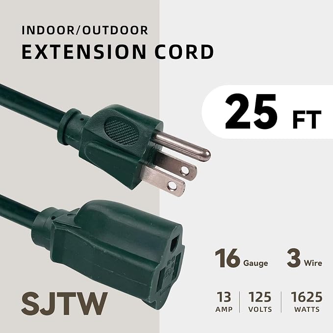 25ft Outdoor Extension Cord - Image 2