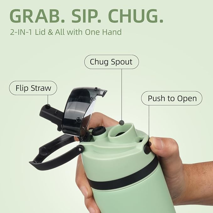 BJPKPK 25oz Insulated Water Bottle - Image 2