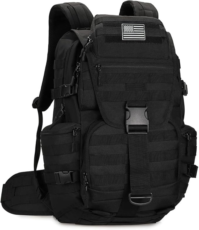 50L Military Tactical Backpack 3 Day Assault Pack Molle Daypack Hiking Backpack by HongXingHai