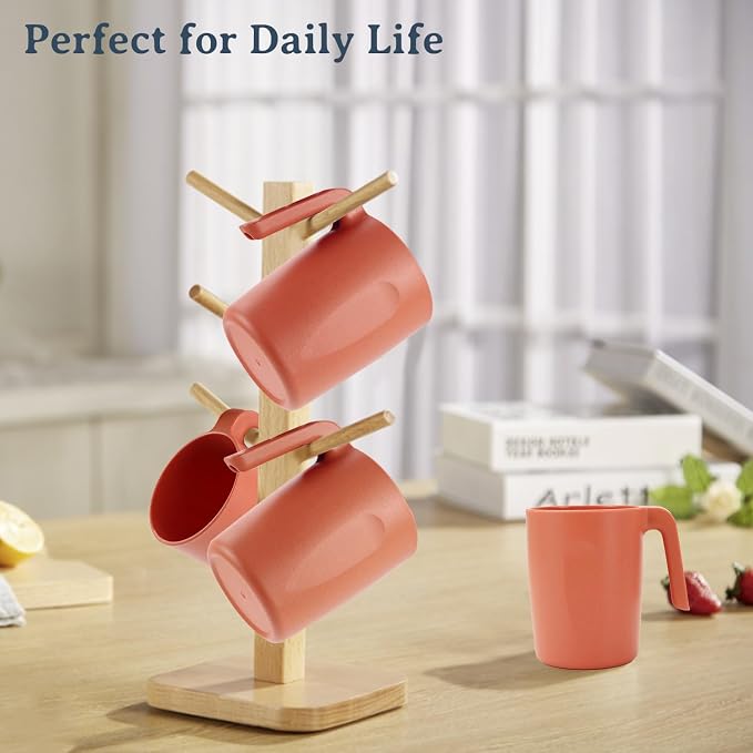 Wrova 16oz Wheat Straw Cups - Image 6