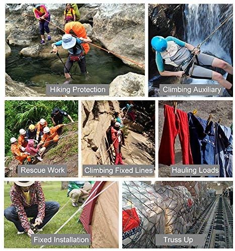X XBEN Outdoor Climbing Rope 10M 20M 30M 50M 70M 152M 352M Static Rock Climbing - Image 7