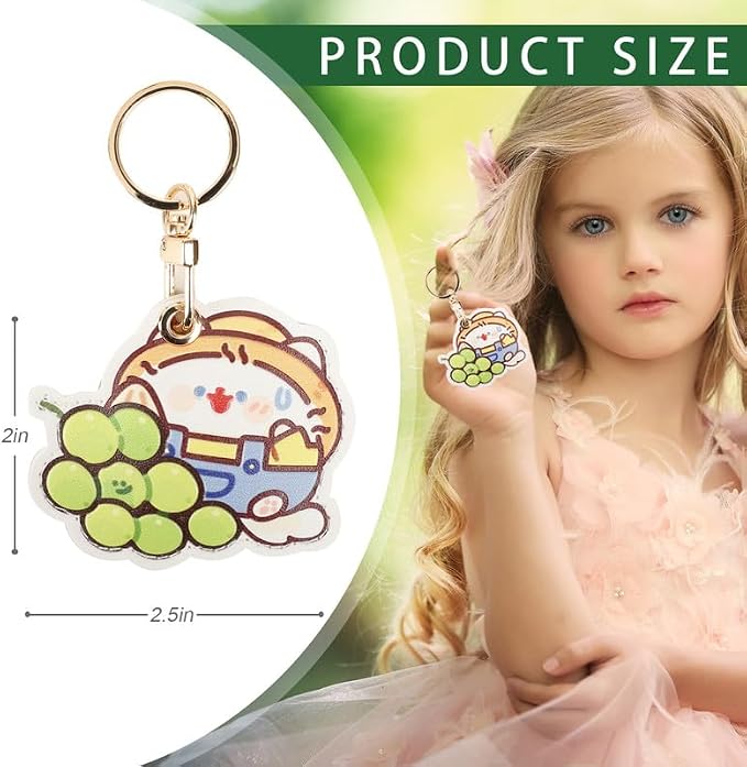 Leather Keychain Case Holder Compatible - Image 2