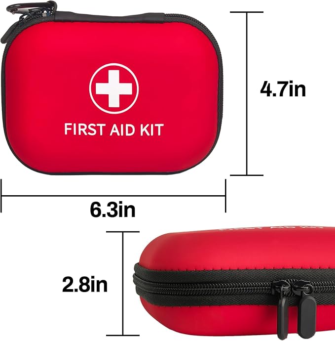 Prelady 138 Pcs Mini First Aid Kit Travel Size, TSA Approved Small First Aid Kit - Image 8