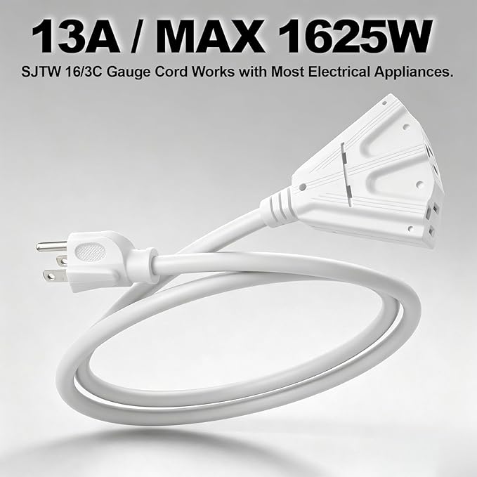 EP 2 Pack 10 Ft Outdoor Extension Cord - Image 6