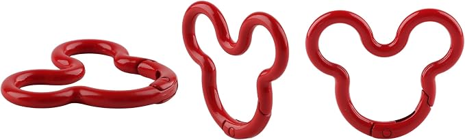 17Pcs Aluminum Alloy Creative Carabiner Clips, Colorful Spring Snap Hook - Image 3