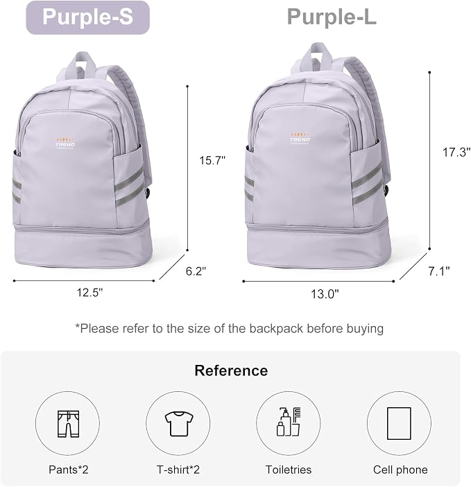 coofay Gym Backpack For Women Waterproof Sports Backpack - Image 2