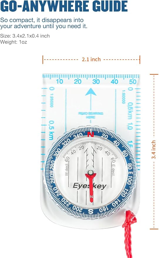 Eyeskey Advanced Orienteering Compass - Image 7