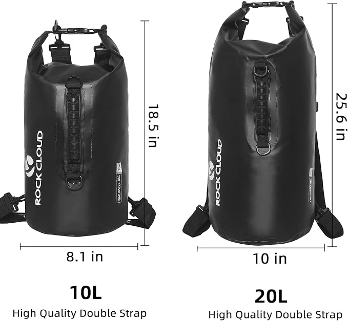 ROCK CLOUD Dry Bag Waterproof 10L Dry Sack - Image 2
