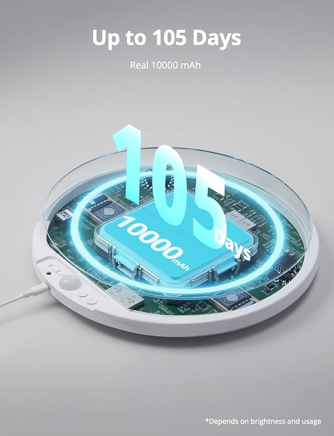 Bojim 10000mAh Battery Operated Ceiling Light - Image 2