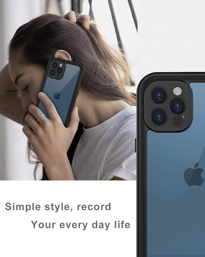 Design for iPhone 12 Pro Waterproof Case, Full Body Shockproof Case - Image 7