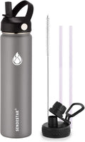 SENDESTAR Stainless Steel Water Bottle, Wide Mouth Water Bottle 24 oz by Sendestar