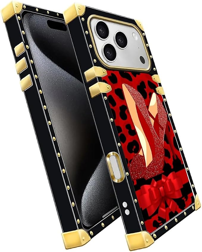for iPhone 17 Pro Case Luxury Golden Decoration - Image 3