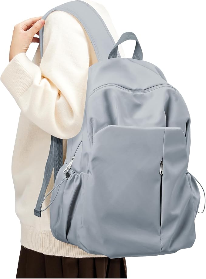 Small Backpack for School Girls Kids Women, Waterproof Bookbag Cute High School - Image 8