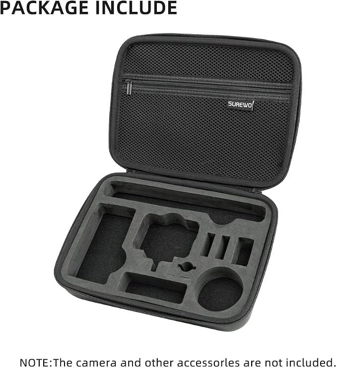 SUREWO Surface-Waterproof DJI Osmo Action 6 Carrying Case, Travel Portable Bag - Image 8
