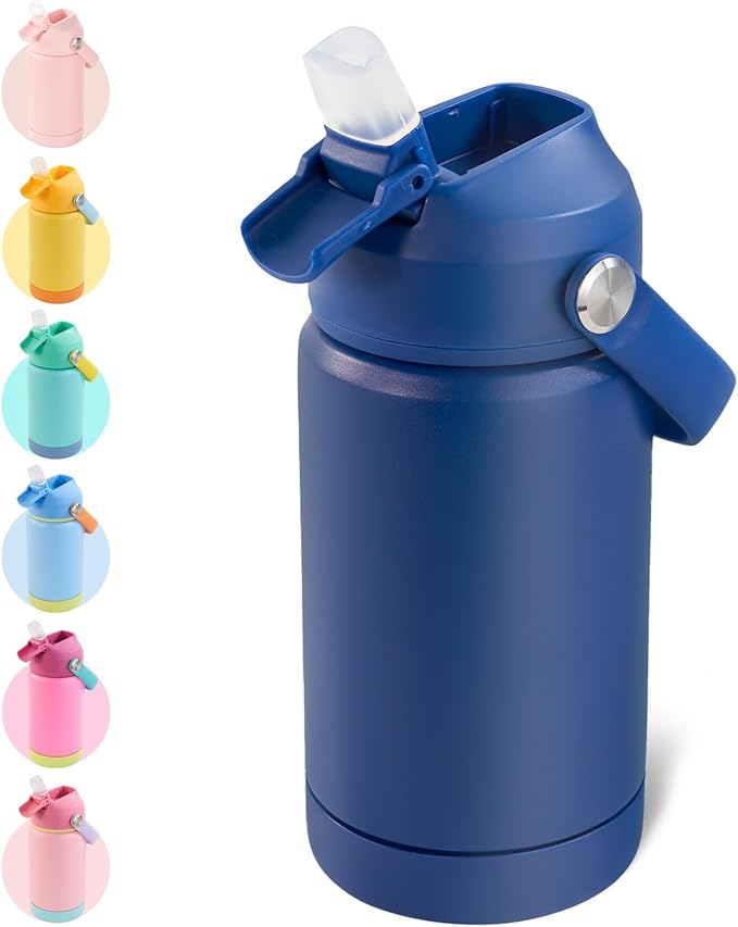 Kerilyn 12oz Kids Water Bottle, Stainless Steel Insulated Water Bottle by Kerilyn