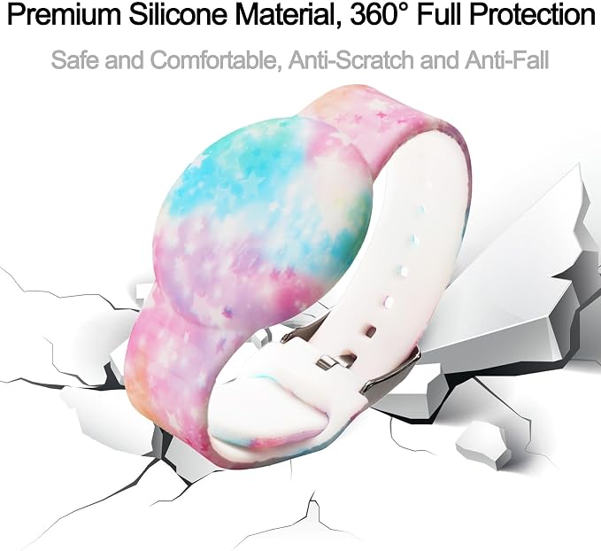 Waterproof AirTag Bracelet for Kids, Hidden Printed Wristband for Apple Air Tag - Image 5