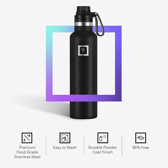 IRON °FLASK Camping & Hiking Hydration Flask - Image 4