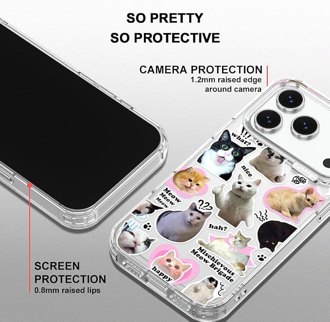 MOSNOVO for iPhone 17 Pro Case | Military Grade 6.6ft Drop Tested | Camera - Image 4