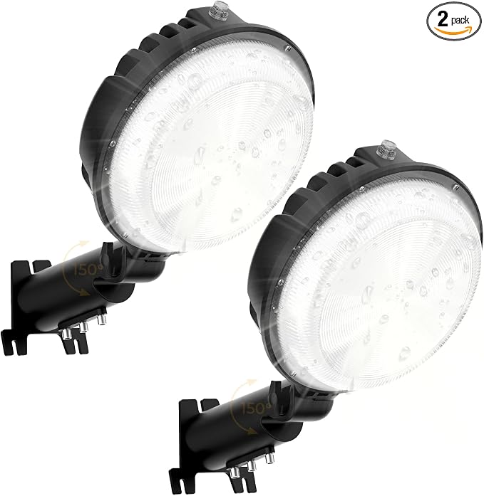 toberich LED Barn Light 2 Packs, 150W 20000LM Yard Area Lights Dusk to Dawn by ToberichUltraBrightLight