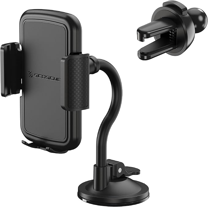 Scosche 4-in-1 Universal Suction Cup Cell Phone Holder by Scosche