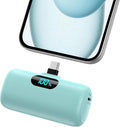 Mini Portable Charger USB C Power Bank, Upgraded 5000mAh PD Fast Charging by HETP