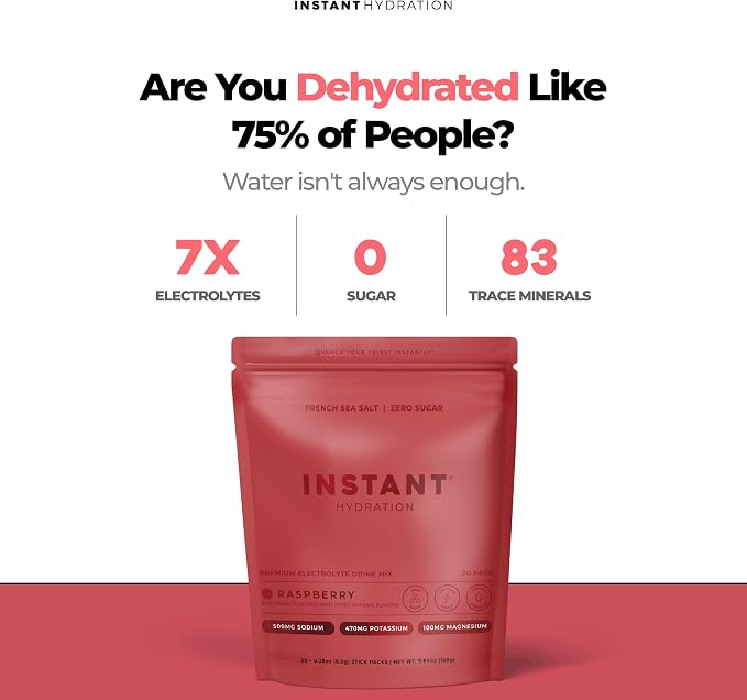 Instant Hydration Sugar Free Electrolytes Powder Packets - Image 2