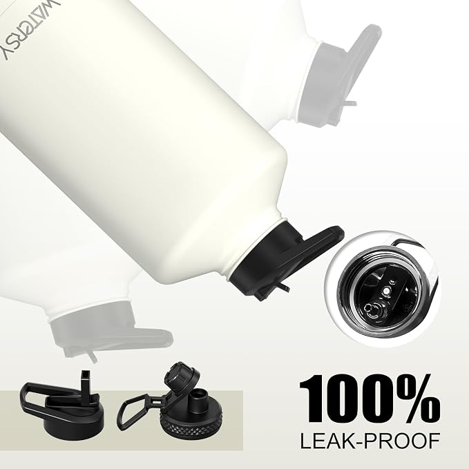1 Gallon Water Bottle Insulated, BPA Free&Leak Proof, 128oz Stainless Steel - Image 5