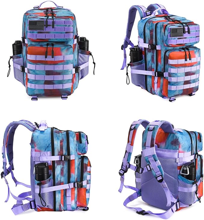 45L Tactical Backpack for Men Women, Military Assault Pack - Image 4