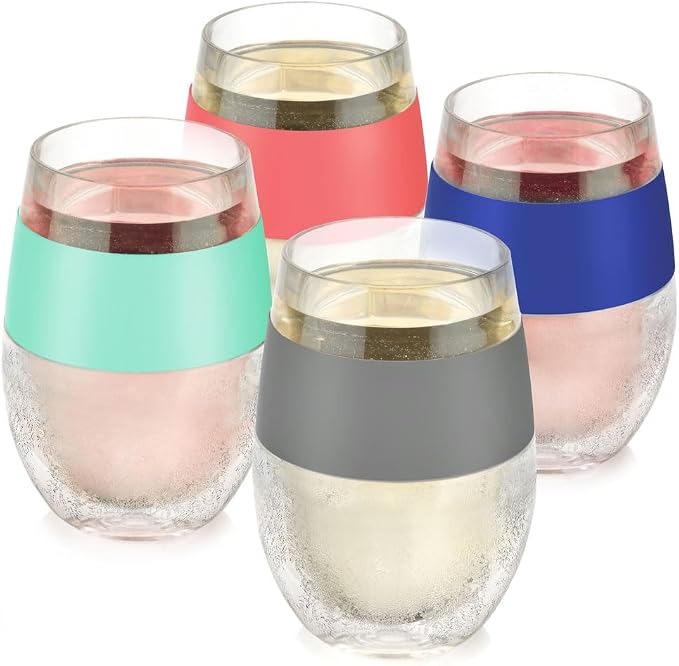 Host Freeze Plastic Wine Glasses by HOST
