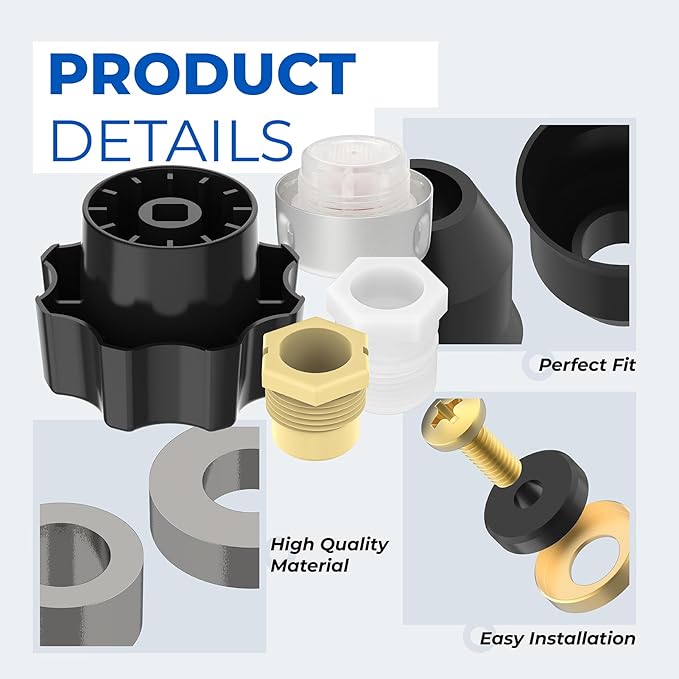 Wall Hydrant Complete Service Kit, Outdoor Faucet Repair Kit 500 400 Series - Image 2