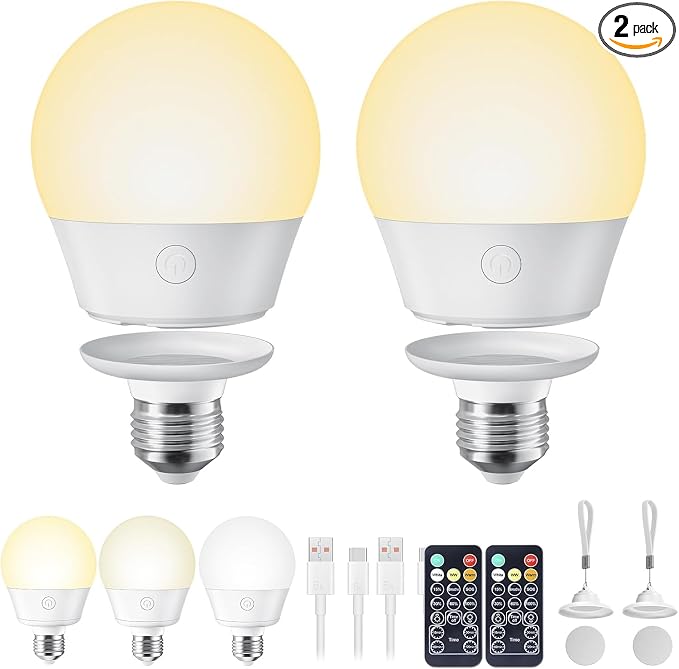 Brightown E26 Rechargeable Light Bulb by Brightown