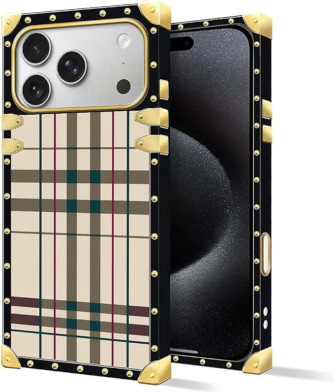 for iPhone 17 Pro Case Luxury Golden Decoration - Image 2