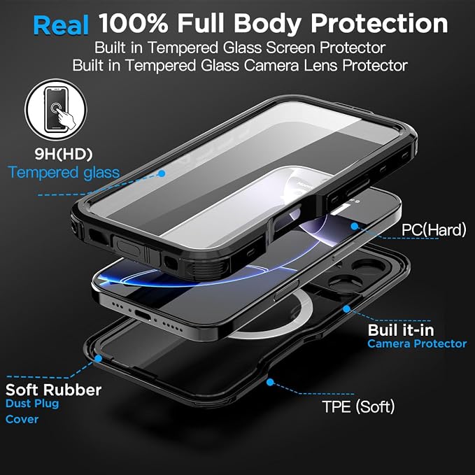 AICase Waterproof Case for iPhone 16 Pro Max - Image 5