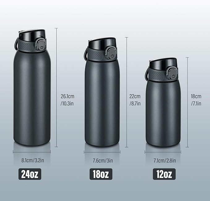 Insulated Water Bottle 12 oz - Image 7