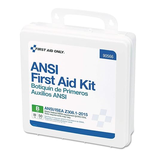 First Aid Only 90566 ANSI B 2015 and OSHA Compliant First Aid Kit, 50-Person - Image 6