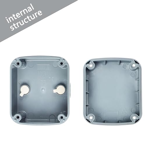 Nineleaf Junction Box, Electrical Box IP66 Water Resistant Dustproof ABS - Image 3