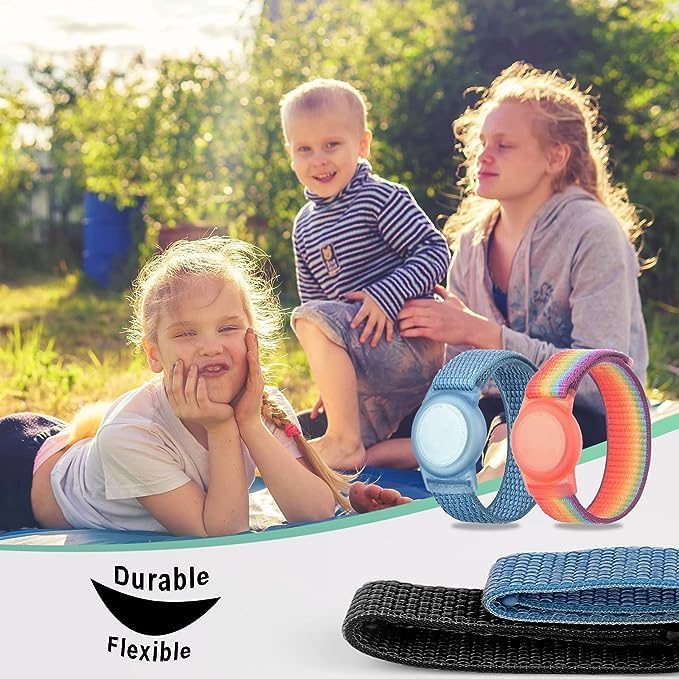 Kids Wristband Compatible with Apple AirTag, Protective Case - Image 4