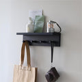 Entrance Coat Rack ，Coat Hooks, Wall-Mounted Wooden Hook Rack, Wall-Mounted by CreatedOn2005