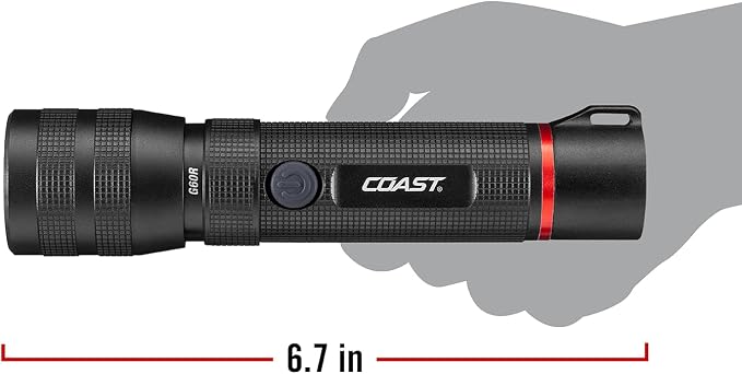 Coast G60R 1000 Lumen Waterproof Rechargeable LED Flashlight - Image 11