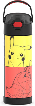 THERMOS FUNTAINER 16 Ounce Stainless Steel Vacuum Insulated Bottle by Thermos
