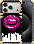 for iPhone 17 Pro Case Luxury Golden Decoration by Unknown