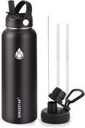 SENDESTAR Stainless Steel Water Bottle, Wide Mouth 32 oz Water Bottle by Sendestar