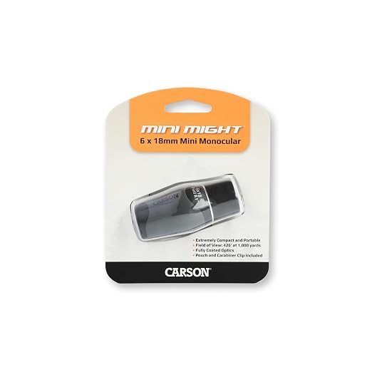 Carson MiniMight 6x18mm Pocket Monocular - Image 7