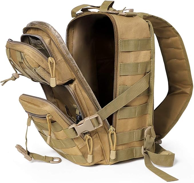hopopower Tactical Sling Bag, Sport Bag Military Rover Shoulder Backpack EDC - Image 5
