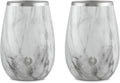 SNOWFOX Premium Vacuum Insulated Stainless Steel Classic White Wine Glass by Snowfox
